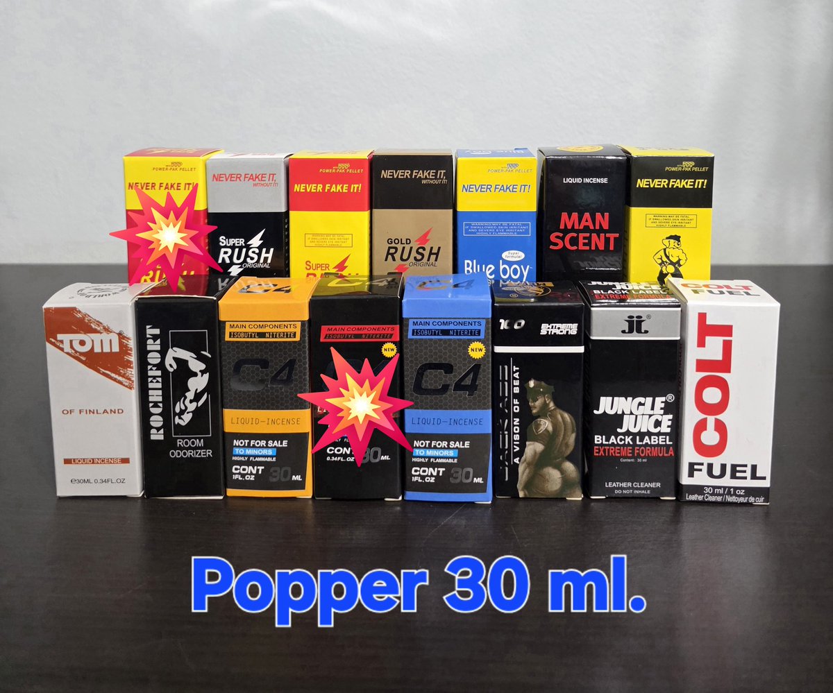 🅿️Popper 30 ml.🅿️
ขวดใหญ่สะใจ...ฟินแบบไม่มีสะดุด
พิเศษเพียง 7️⃣9️⃣0️⃣ บาท
เลือกของแถมได้ 1 ชิ้นฟรี‼️

สอบถามได้ที่...
lin.ee/fMwl6Ek