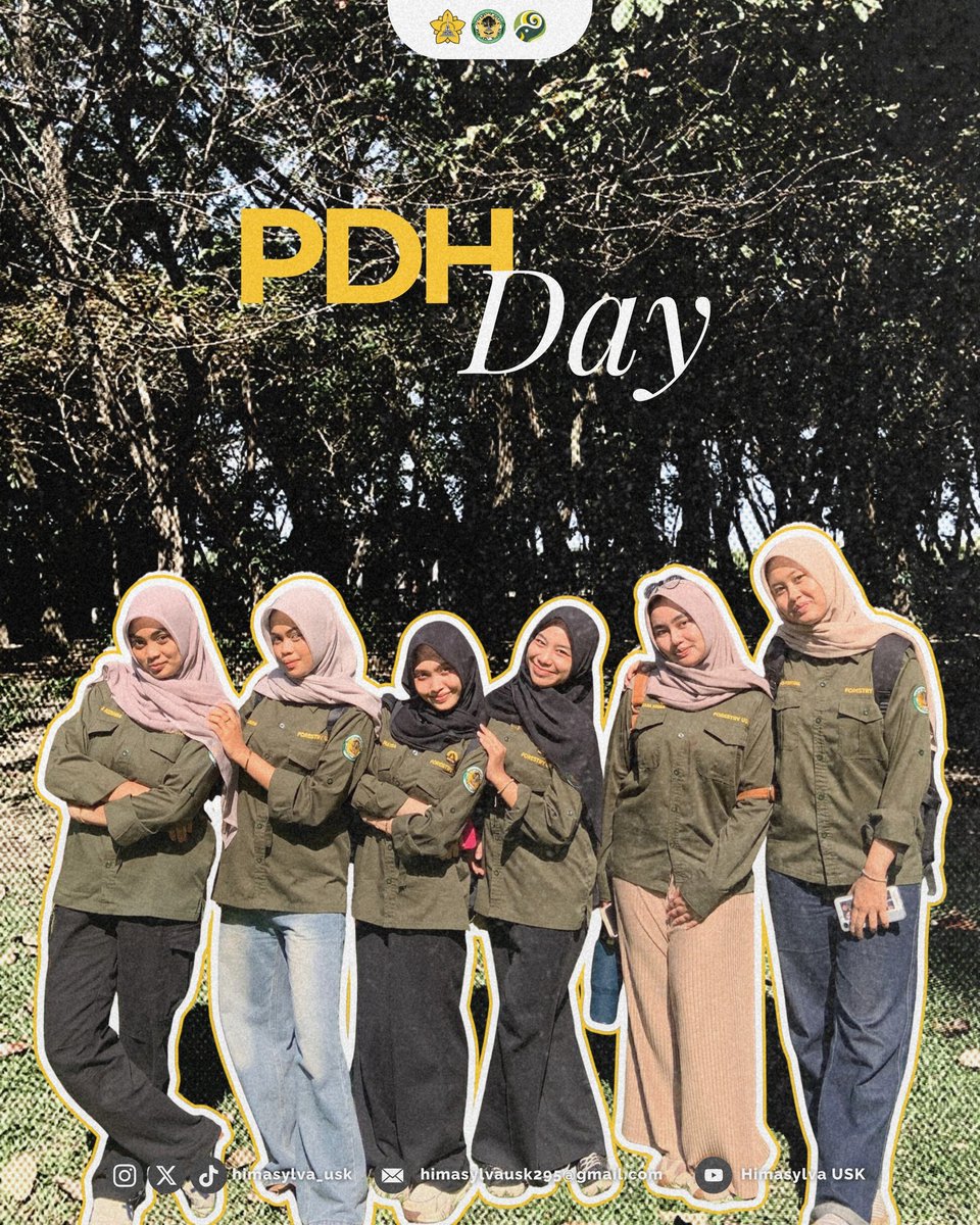 Yuk, kita hijaukan kampus kita dengan menggunakan PDH kebanggaan kita setiap hari senin

#BANGGAPAKAIPDHHIMASYLVA