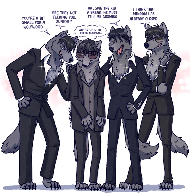 My impression on the Wolfwoods It's a rather intimidating bunch.