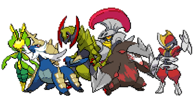 Bonsai/#1 leavanny fan tweet media