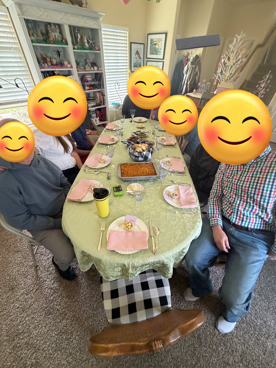 Everything was yummy and everyone was happy. 🐰🙌
