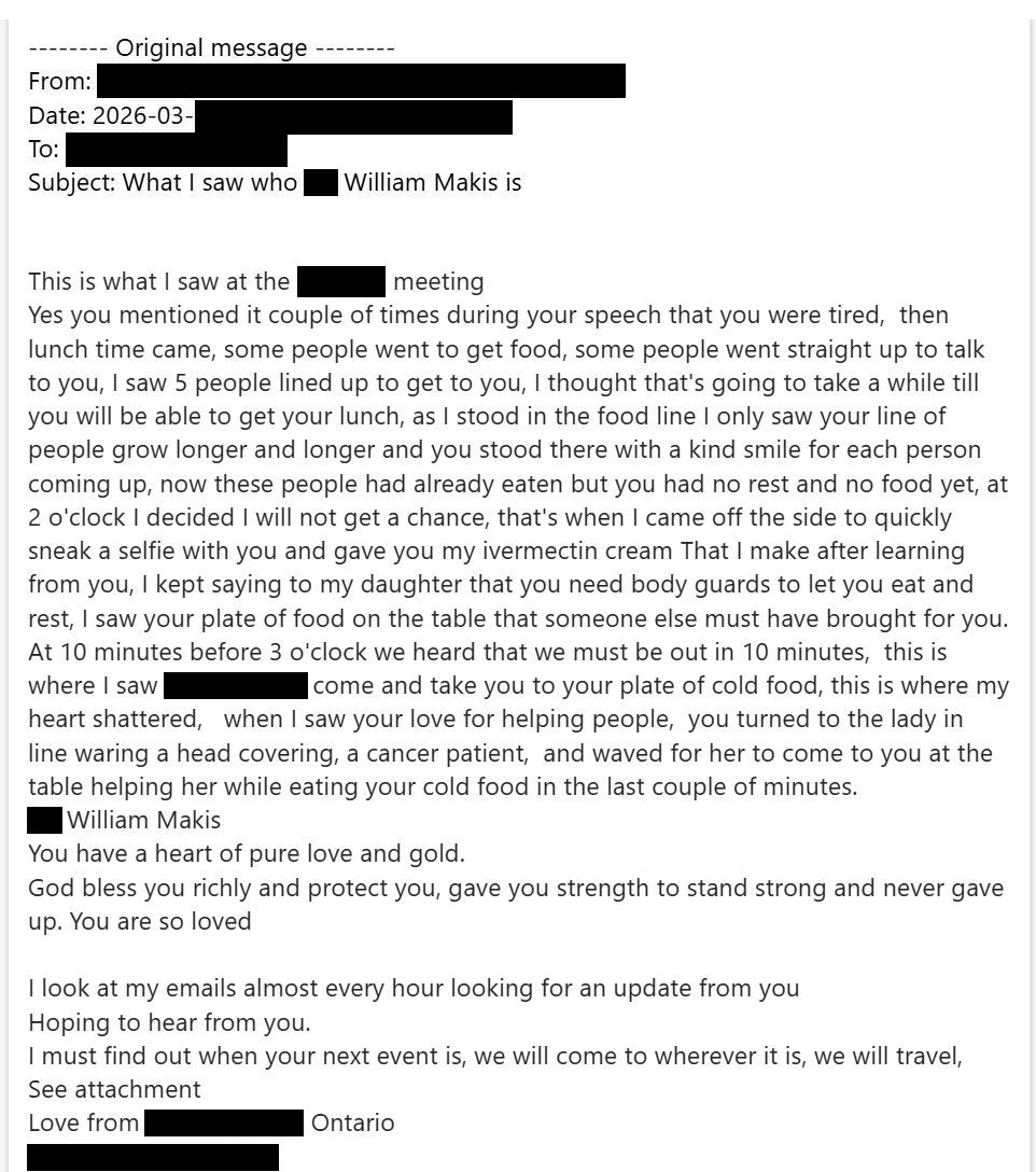 William Makis tweet media