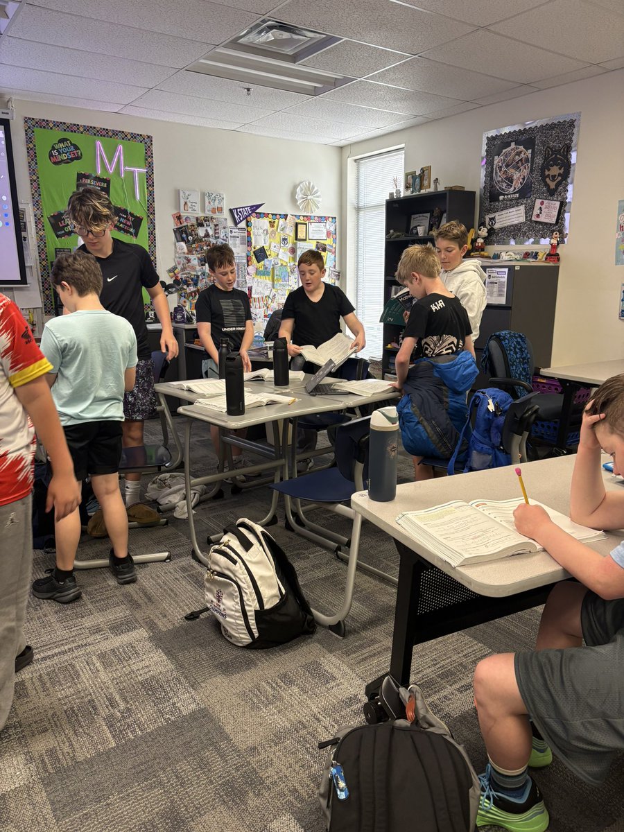 alidatodd's tweet photo. I learn so much from being in teachers’ classrooms… engagement through analysis in math @MT_Timberwolves in Mrs. Whorley’s class is always a treat! https://t.co/ddi98aMn6U