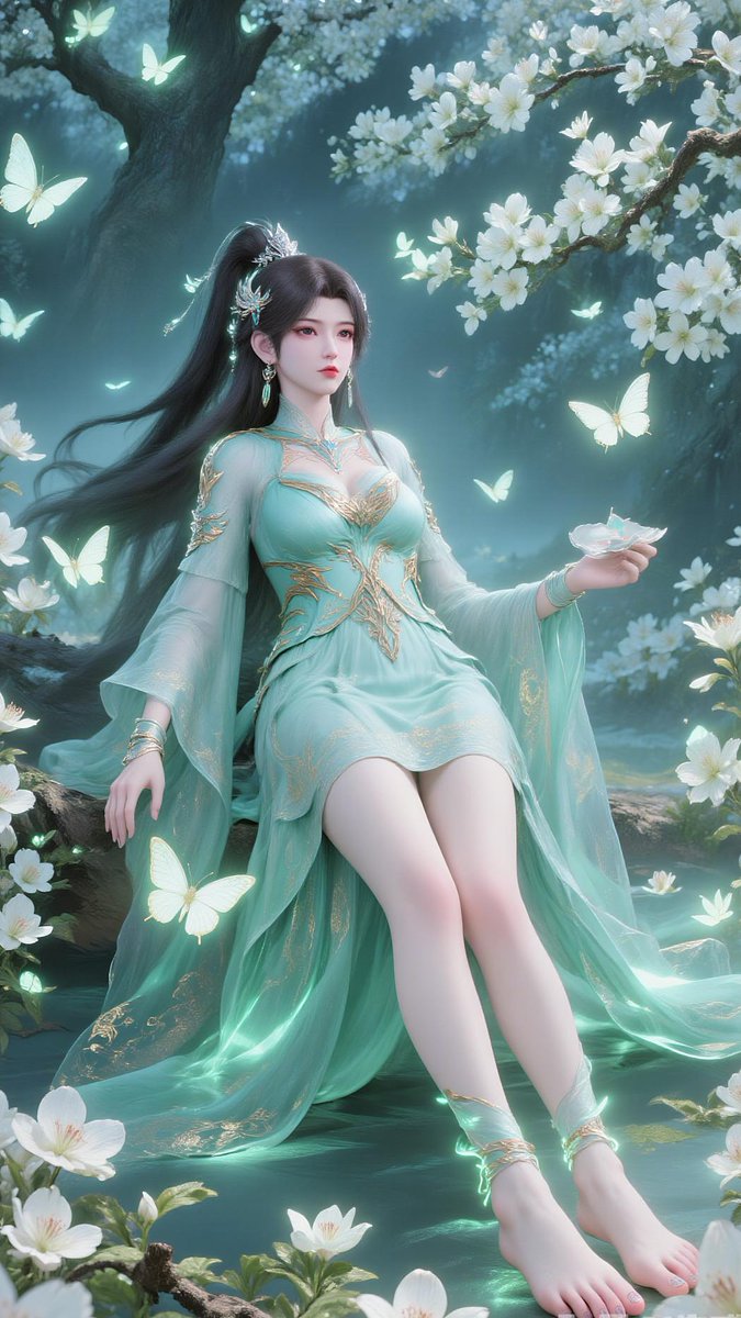 Nainiutang's tweet photo. 斗破苍穹 古熏儿 #AI绘画 #国漫女神 https://t.co/ehHOH3t3kM