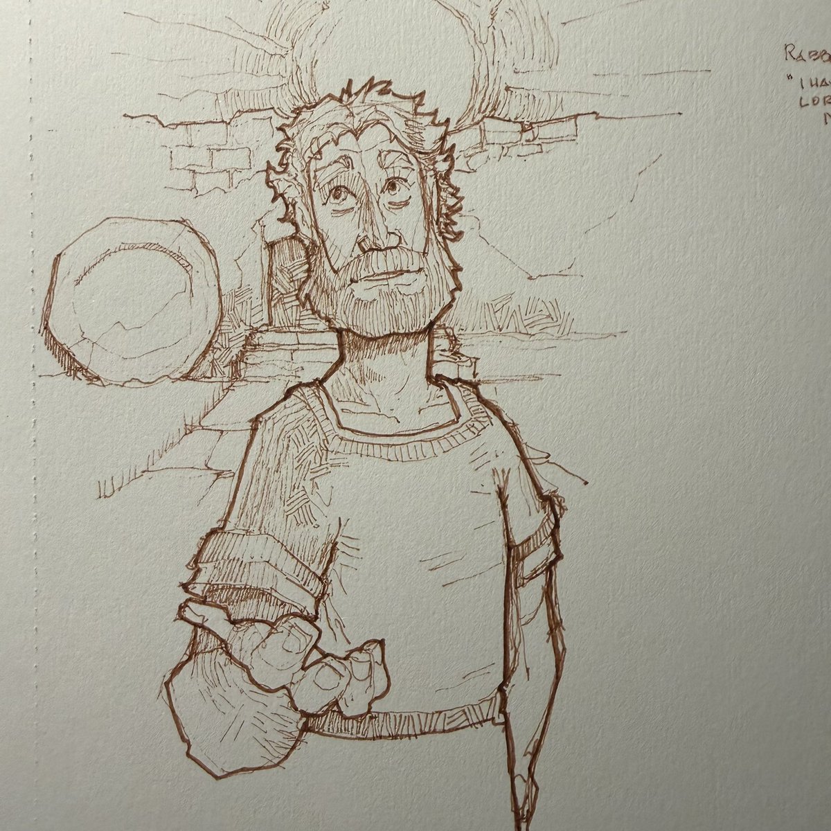 Doodlebags's tweet image. #EasterSunday #sermon and #scripture #sketch from @CalvaryUMCNash