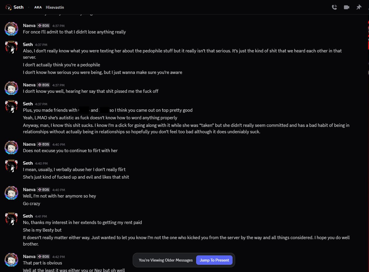 NaevaH0lic's tweet photo. @NezzeeVT Bit of a update, Turns out that she cheated since January 26th, same day that she talked about Seth sharing porn with her along with flirting. It has been confirmed that they have been sending porn to each other and playing the victim. (1) https://t.co/OHnGOf2vra