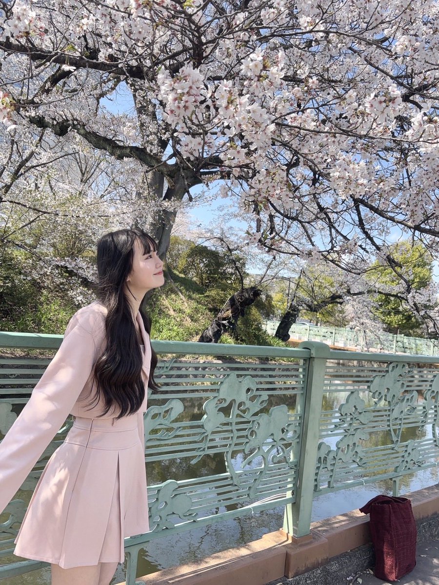 kobayashi_riria's tweet photo. 桜綺麗だったよー🌸♡
夜桜も見たかったな🥺
 
 #nicola #小林凛々愛 https://t.co/fXGlCO2a3i