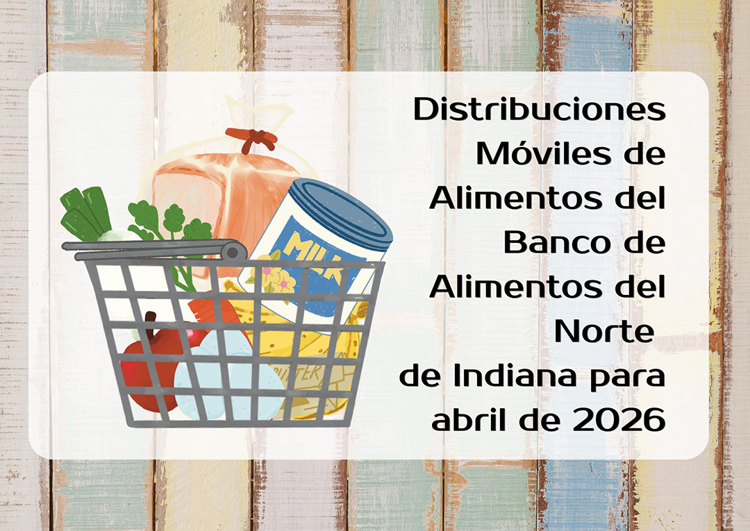 ELPUENTENEWS's tweet image. Distribuciones Móviles de Alimentos del Banco de Alimentos del Norte de Indiana para abril.

¡Comparta!

webelpuente.com/2026/04/05/dis…

@FoodBkNIndiana 
@CityofSouthBend 
@MorganStanley 
@Starbucks 
@USDAFoodSafety 
#ELPUENTENEWS
#LATINOSINTHEMIDWEST
#Indiana #Ayuda #Apoyo #Comunidad