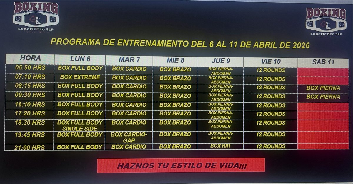 BoxIndustrias's tweet photo. Ya te estamos esperando!! https://t.co/9pk75koltW