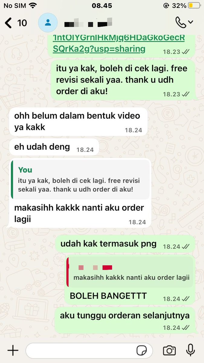 testi jasa desain di lumiyy✨