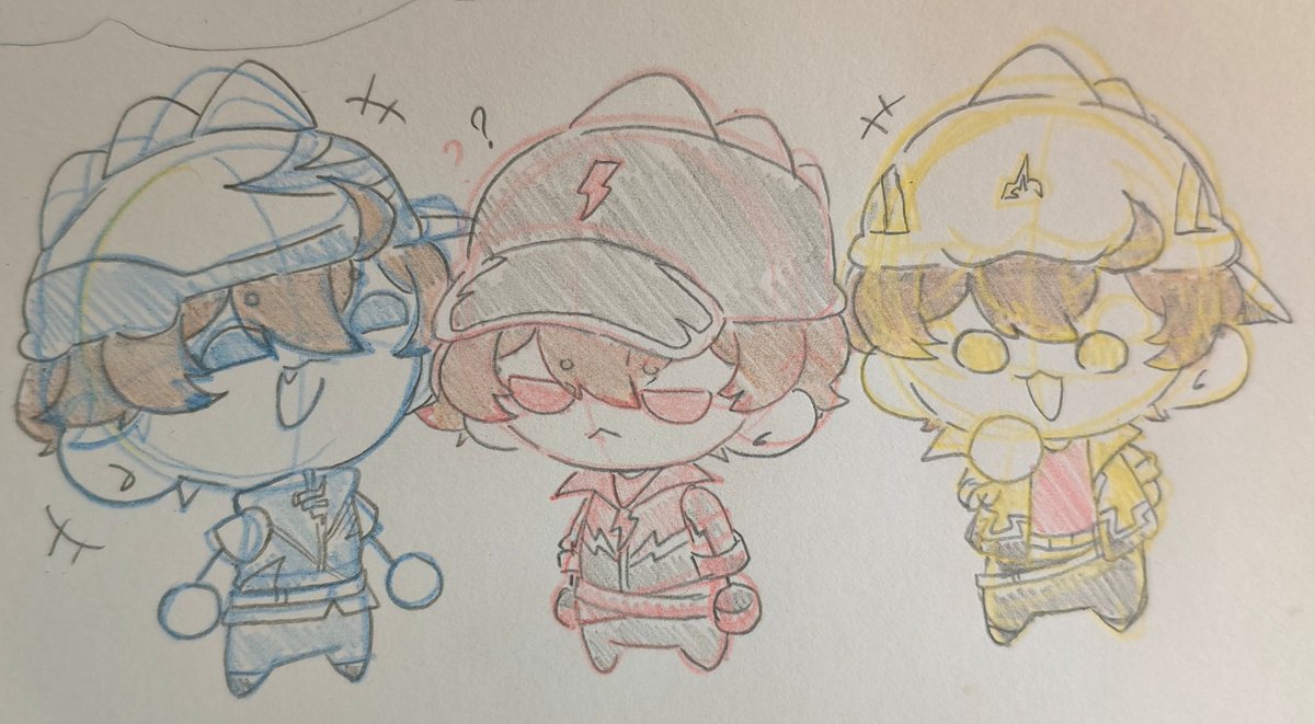 Hi~ Have a happy Monday morning! 
#OriTrio #Boboiboy