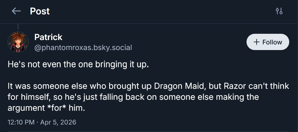 The Razor Formerly Known as Burning tweet media