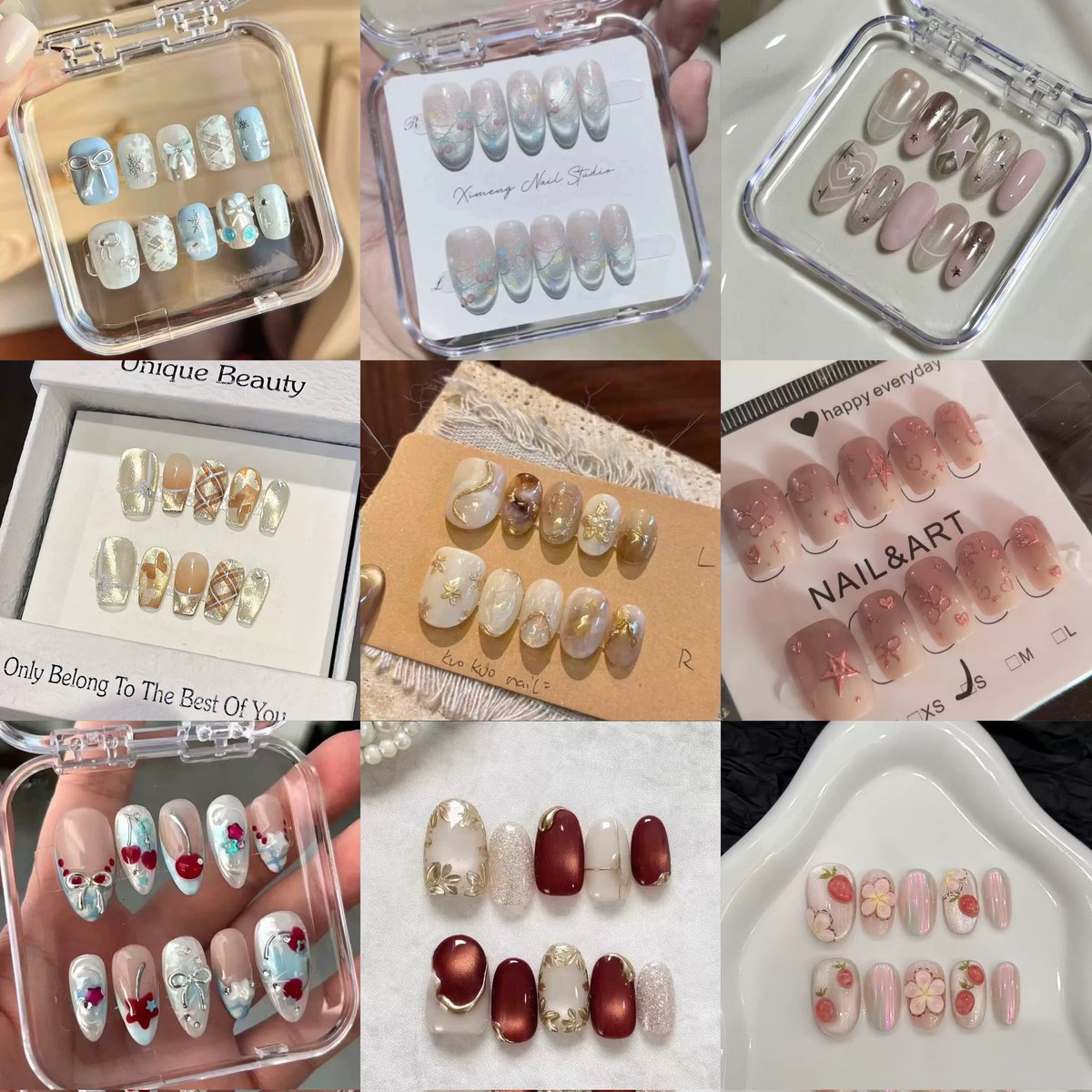 ayuko_official's tweet photo. open po fake nails ready 🇨🇳

𝜗𝜚 17k dp 10k

ִ𐙚 jakarta
✅ bersih ch 
✅ go line
❌ est tax 5 - 10k
❌ pack &amp; adm
✈️ air cargo (2-4minggu)
📝 close 10 april 23.59wib

order? bisa langsung isi gform https://t.co/aLpKpfanYl https://t.co/oshM5CWBZl