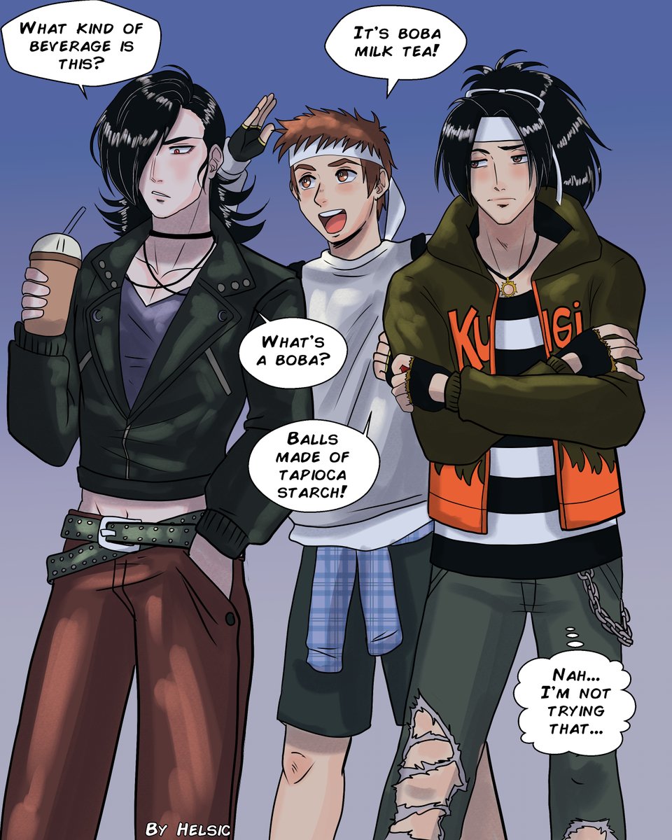 helsic's tweet image. #ShingoWeek DAY 5: PAST
Shingo is excited to show the city life to Magai and Yamato who came from the past to visit!!! 

#ShingoWeek2026 #矢吹真吾 #shingoyabuki #Magaiyazakani #Yamatokusanagi