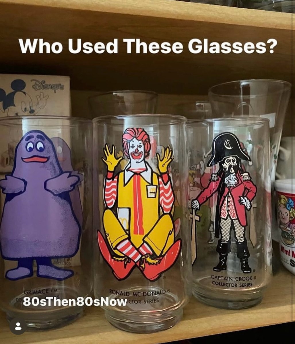 80sThen80sNow's tweet image. McDonald’s Had Some of THE GREATEST Glasses and Cups Back in the Day. 

#mcdonalds #fastfood #glassware #kitchenlife #kitchen #food #drink