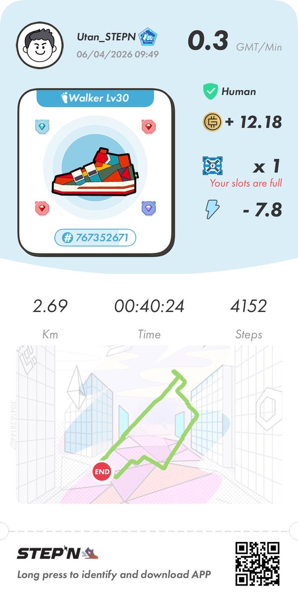 うーたん【庶民で凡人で会社員なSTEPNerで散歩士👟クレーンゲーマー】 tweet media