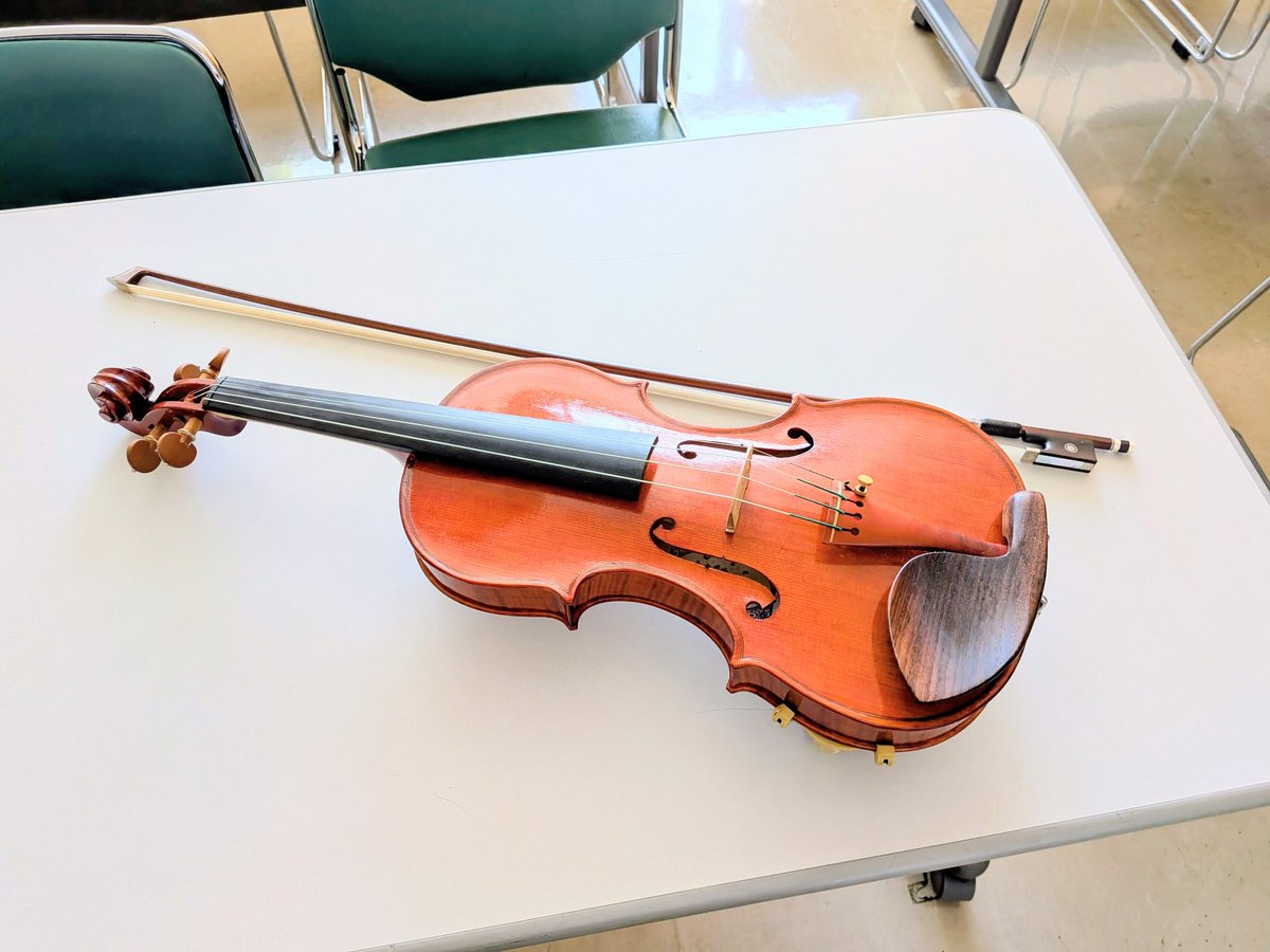 高屋ちひろ@ヴァイオリン製作 tweet media