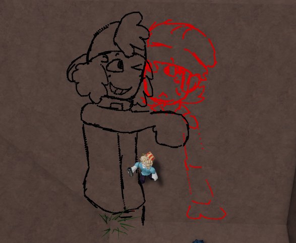 quiversliver's tweet photo. Maybe I'll draw it outside of Roblox, idk... #rossbert #rossxrobert #happyfrog #spookymonthrobert #spookymonthross https://t.co/vWXqM9tn1c