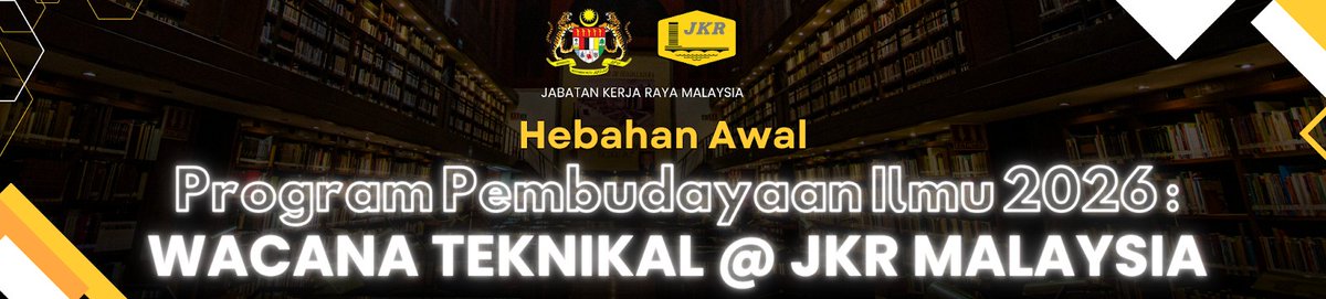 Caw. Perancangan Aset Bersepadu, JKR Malaysia tweet media