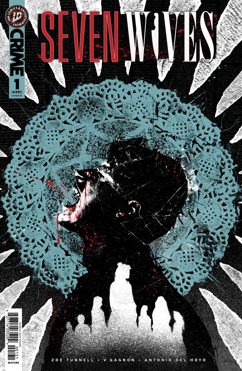 IDWPublishing's tweet image. "A stunning, high stakes whodunit full of twists to the very end."

Check out the #exclusive interview with Zoe Tunnell about #SevenWives!

See more here with @comicbook!: ow.ly/TxCI50YEkwY

Make sure to pre-order Seven Wives at LCS!

#Crime #Mystery #NewComics #IDWCRIME