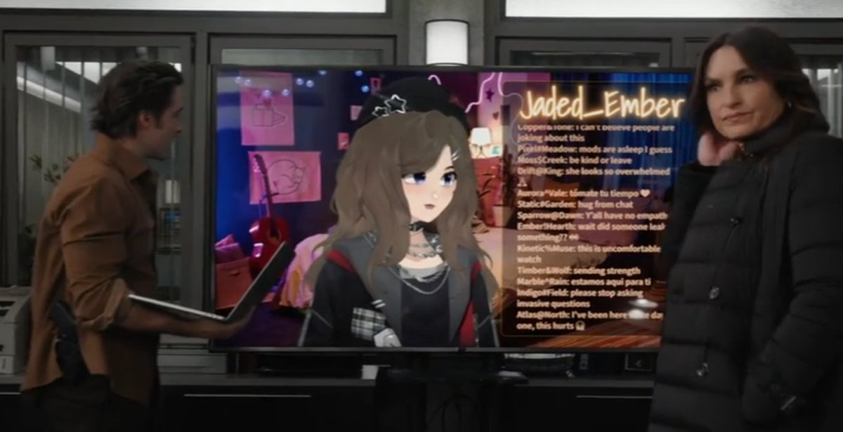 eightbyte's tweet photo. Horrible image quality I know, but someone has the usernname Drift@King in this episode.

@RTGameCrowd is canon to Law and Order. What crimes has he committed? https://t.co/BANV3VkCPl
