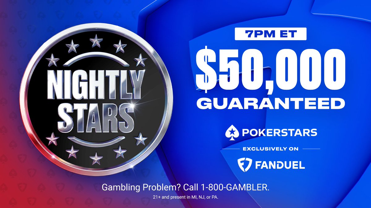 PokerStarsUSonFanDuel tweet media