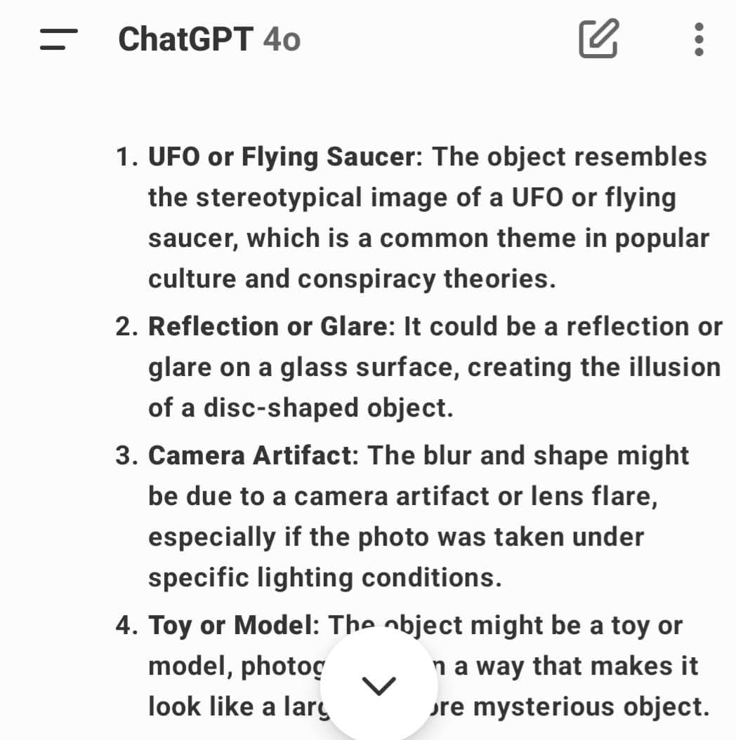 AndrewKittle11's tweet photo. Ufo checking on the site in the comments https://t.co/81DiIlBkvv