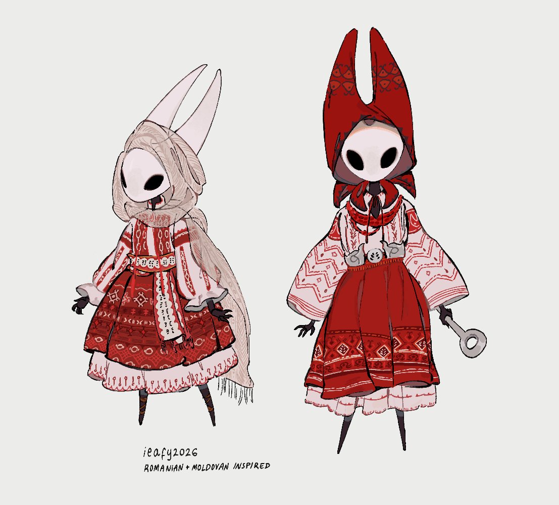 Hornet in Romanian + Moldovan inspired outfits