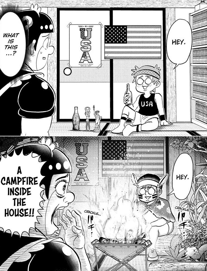 p9cker_girl's tweet photo. BASED Miyazaki isn't scared of WOKE Westerners 🫡
🤠ALL-AMERICAN MAKEOVER🤠Me & Roboco @roboco_hizanapa Chapters 274-276 Live Reaction #MeAndRoboco #僕とロボコ #BokutoRoboko https://t.co/BQptsSMatu via @YouTube https://t.co/HOZEkimHZn