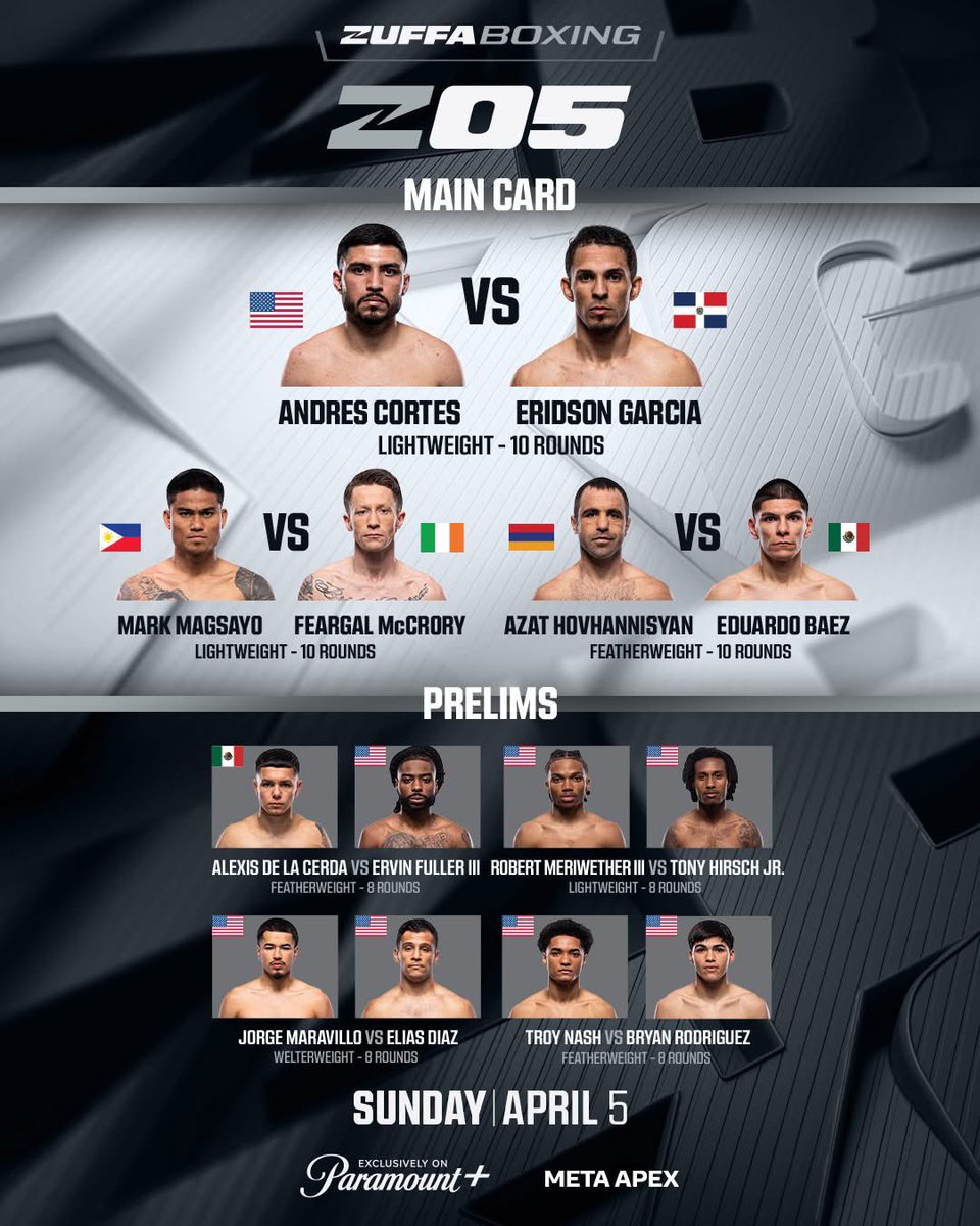 ZUFFA Boxing Card #zuffaboxing #boxing #metaapex