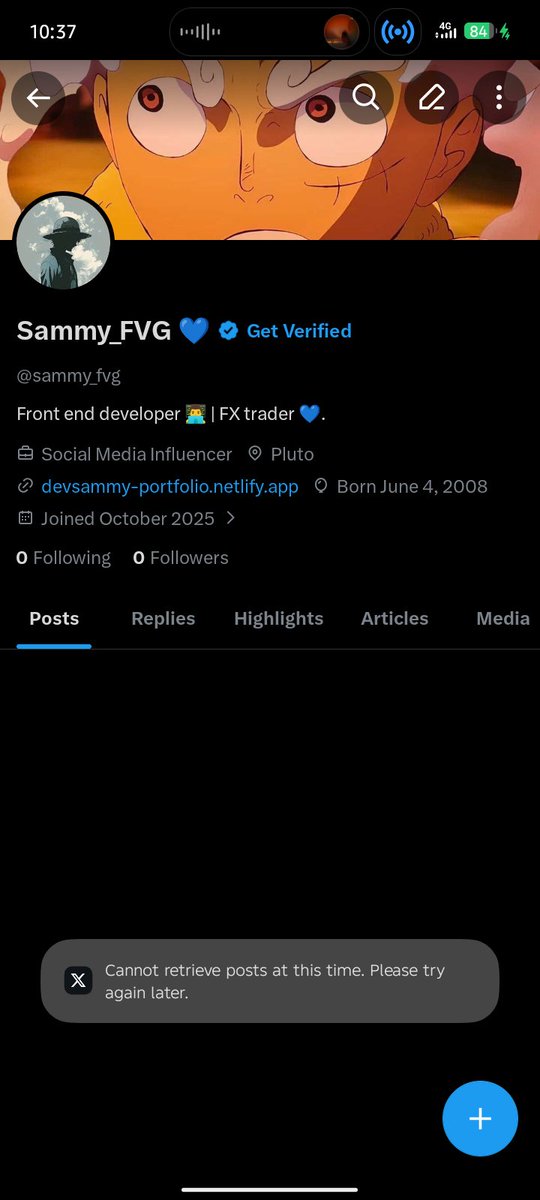 Sammy tweet media