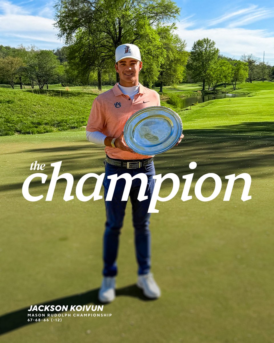 Auburn Men's Golf tweet media