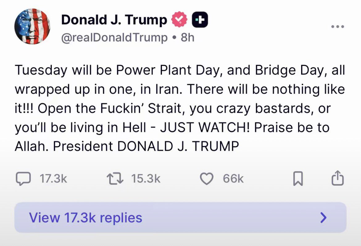 Yeappp … he lost the plot