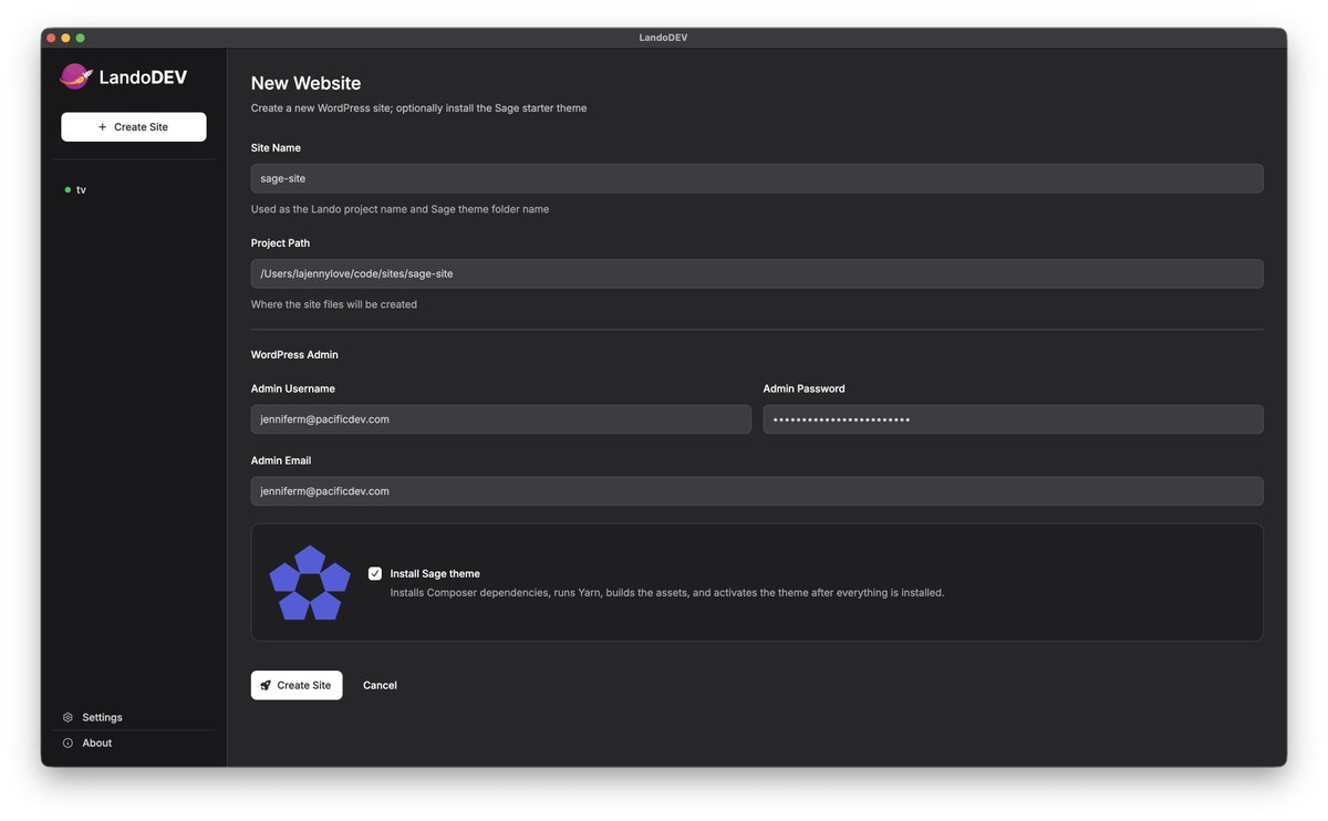 La_JennyLove's tweet image. I'm so happy vibe coding with @cursor_ai I just created my first @nativephp Desktop app, basically a @WordPress #Studio but powered by @devwithlando creating vanilla and Sage sites with @rootswp  @retlehs  making the process so easy.

My favorite stack in just one place. 👩🏼‍💻🎀✨