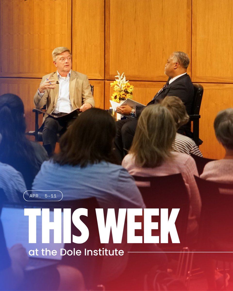 Dole Institute of Politics tweet media