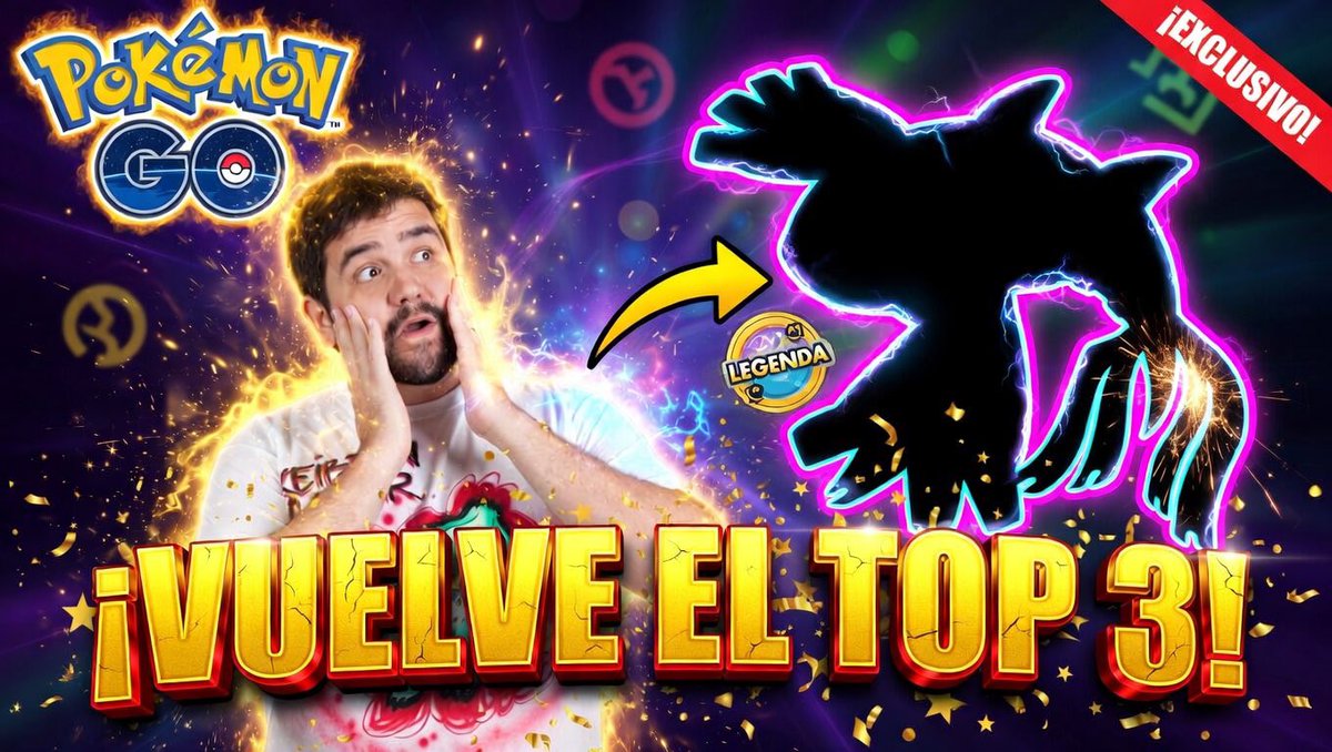 keibron's tweet image. 🔥 ¡ATENCIÓN entrenadores! 🔥
La próxima semana vuelve un Pokémon TOP 3 de Pokémon GO 😱 ¿Estás listo para atraparlo y dominar la liga? 🕹️⚡

➡️ Mira todos los detalles aquí: youtu.be/T4SYeF3WGak

#PokemonGO #TopPokemon #PokemonGOEvent #Gaming