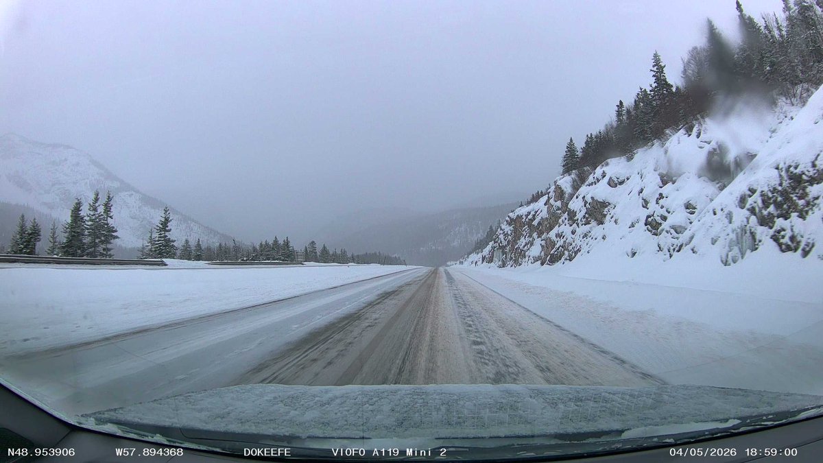 DonnieOK's tweet image. Plows are active. Roads are snow covered and slushy, slippery in the city #Cornerbrook #Steadybrook #nltraffic #nlwx