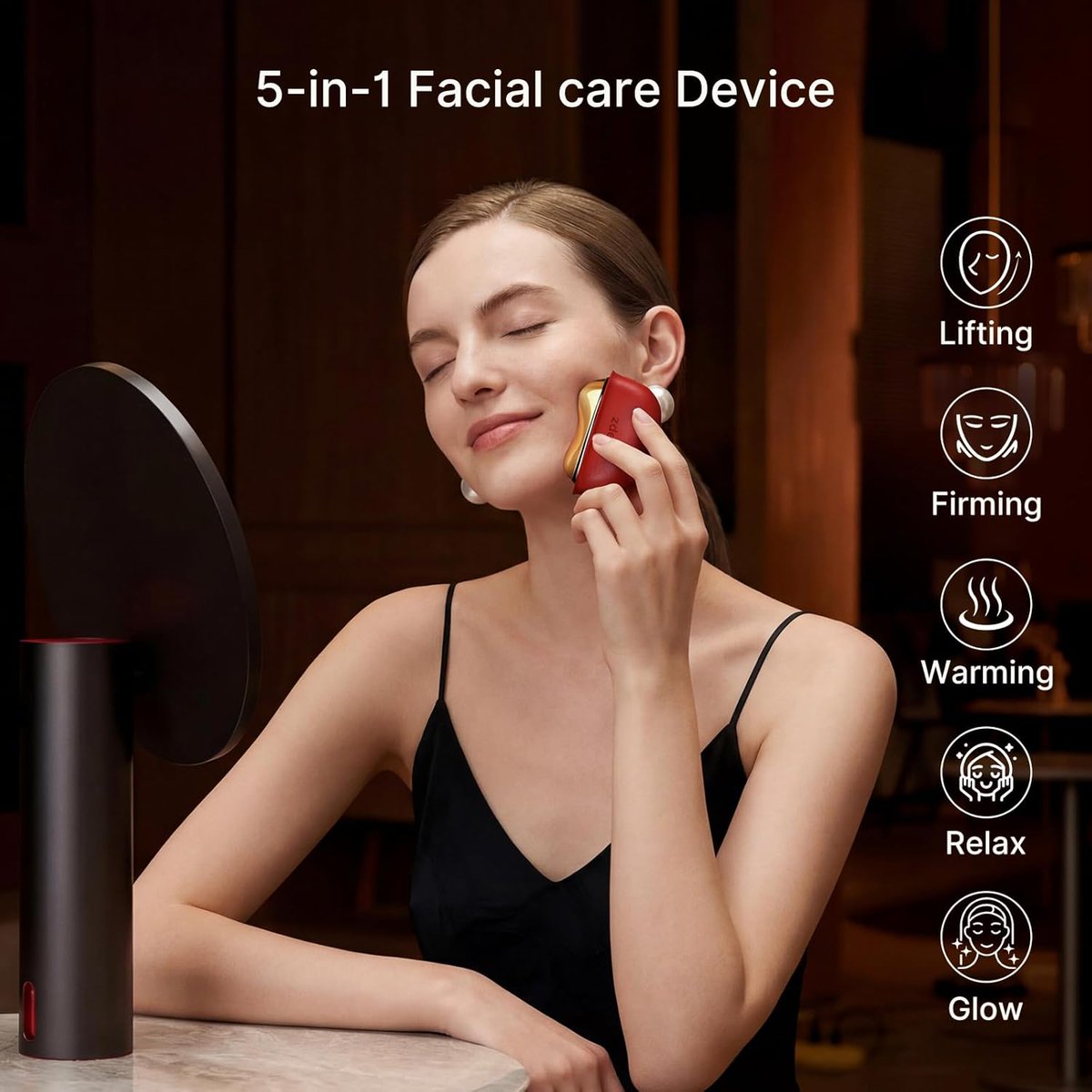FariaAragonez's tweet image. #mrpresident
ZDEER LED Red Light Therapy for Face &amp;amp; Neck Massager Facial Care Device – Electric Gua Sha Brass Tool with Heat &amp;amp; Vibration for Firming, Sculpting &amp;amp; Skincare, Red
amzn.to/4migRgs