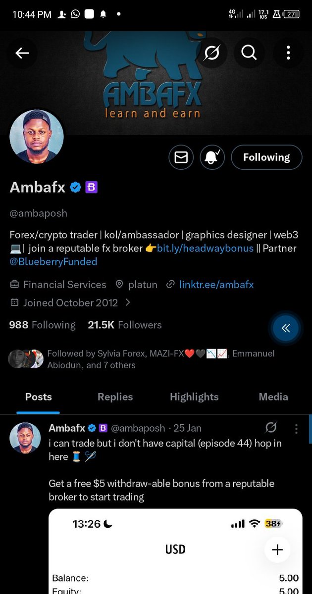 Mambo_AZ's tweet photo. @ambaposh @BlueberryFunded @BBFNigeria @JeremyofCrypto @Moziez_EU @Dannypraize911 @DanjumaSal47877 

Done Boss https://t.co/ExQACjjvUt