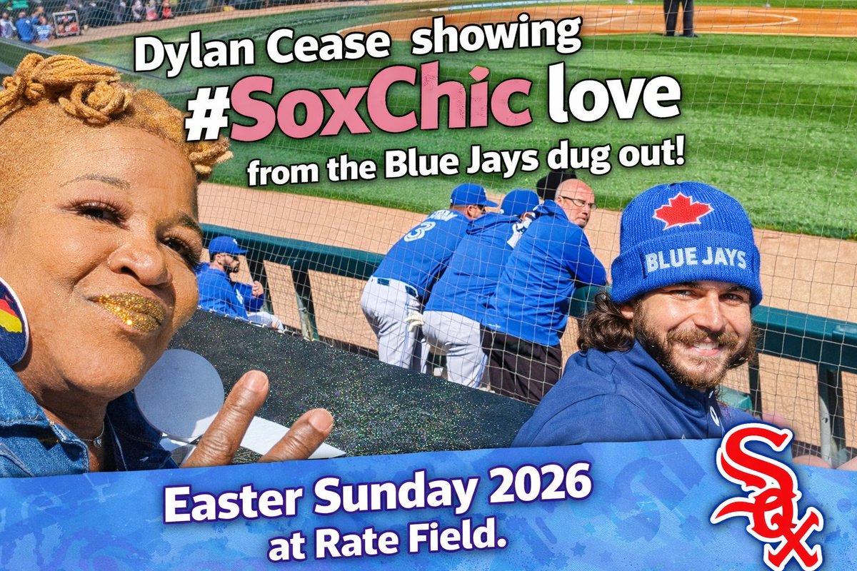TheRealSoxChic's tweet photo. #SoxChic #DylanCease #RateField #SoxChicExperience https://t.co/PcwRYNY8i0