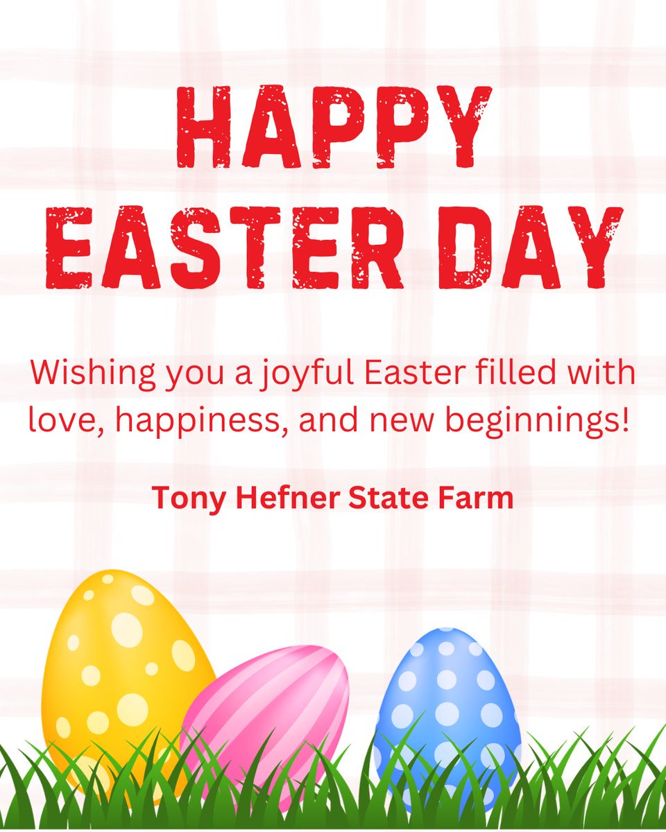 AgentHefner's tweet photo. Wishing you a joyful Easter filled with family, friends, and springtime moments. #HappyEaster #SpringCelebration https://t.co/pdDJC66bZd