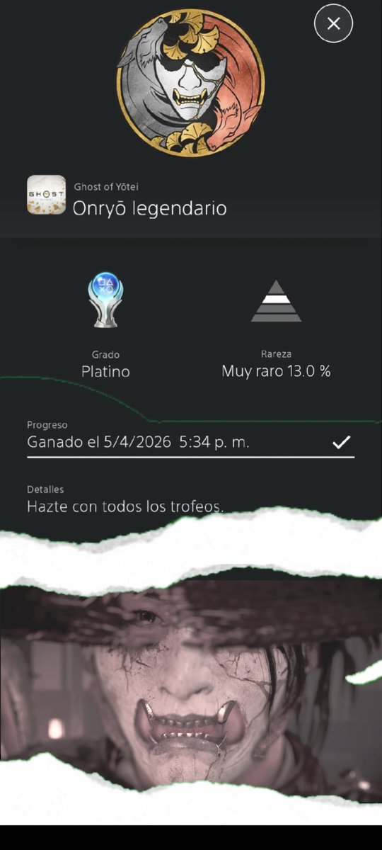 Pues nuevo platino para la colección, este juego se lo merecía 🫡
#ghostofyötei