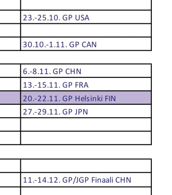 twistandtwizzle's tweet photo. finnish fed has the grand prix events listed on their calendar btw https://t.co/3gRKUkrZST