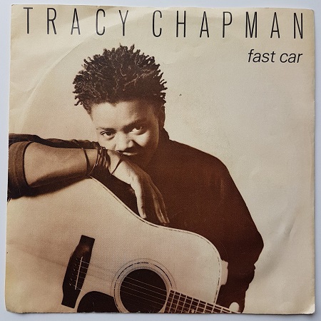 OldSchool80s's tweet photo. April 6, 1988: Tracy Chapman released "Fast Car" as the lead single from her self-titled debut album. #80s Find out about the song's music video here > https://t.co/fArrkGoHE1 https://t.co/V7qjrteCil