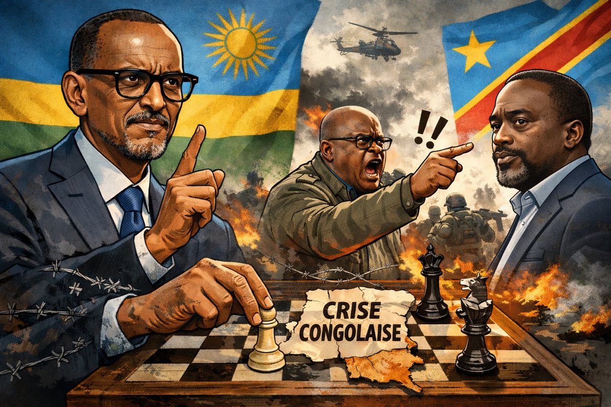 #Kagame parle pour déplacer le centre du jeu et #Kinshasa tombe dans son piège

Lire : 

open.substack.com/pub/congoconfi…

#Congo #Kabila #Rwanda #DRC #FDLR #Trump #RDF #Africa