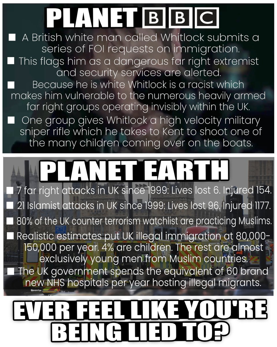 When planet Fitzrovia collides with ours...  #TheCapture <a href="/BBC/">BBC</a> #BBC <a href="/FatEmperor/">Ivor Cummins</a> <a href="/RWMaloneMD/">Robert W Malone, MD</a> <a href="/jordanbpeterson/">Dr Jordan B Peterson</a> <a href="/Antiwoke9320/">David Slater</a> <a href="/Ayaan/">Ayaan Hirsi Ali</a> <a href="/clim8resistance/">Ben Pile</a> @TobyYoung <a href="/CO2Coalition/">CO2 Coalition</a> <a href="/latimeralder/">Latimer Alder</a> <a href="/ClimateDepot/">Marc Morano</a> <a href="/7Kiwi/">David Turver</a> <a href="/DawnTJ90/">𝔻𝕒𝕨𝕟𝕋𝕁𝟡𝟘™ 🇵🇭💖🇨🇦 Climate of Dawn</a> <a href="/ClimateWarrior7/">Climate Warrior🐬 #ClimateJustice🇵🇸🏳️‍⚧️🏳️‍🌈</a> <a href="/MatthewWielicki/">Dr. Matthew M. Wielicki</a> <a href="/TomANelson/">Tom Nelson</a> <a href="/libsoftiktok/">Libs of TikTok</a>