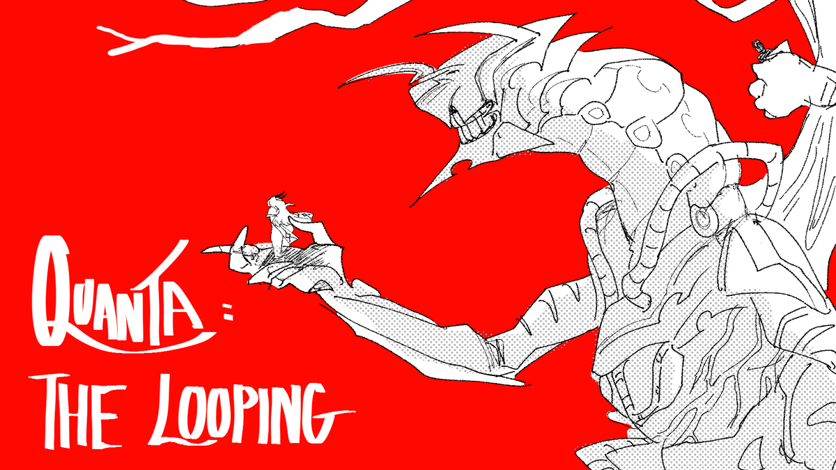 Quanta_Lore's tweet photo. We hereby present the first ever Quanta Animatic: 
THE LOOPING

made by @/xAqult and @/Carrotwashere 

Link below! https://t.co/HNArAY0HIk