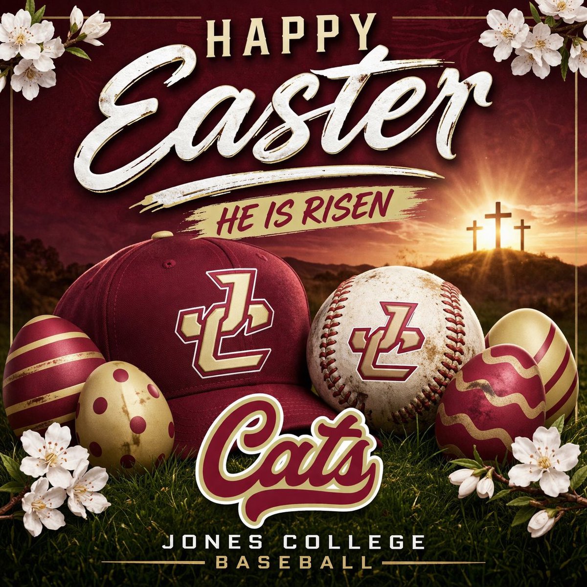 JC_BobcatsBB's tweet image. He is risen! ✝️
Easter reminds us that no matter how tough the season gets, hope always has the final word. New life. New beginnings. #EasterSunday