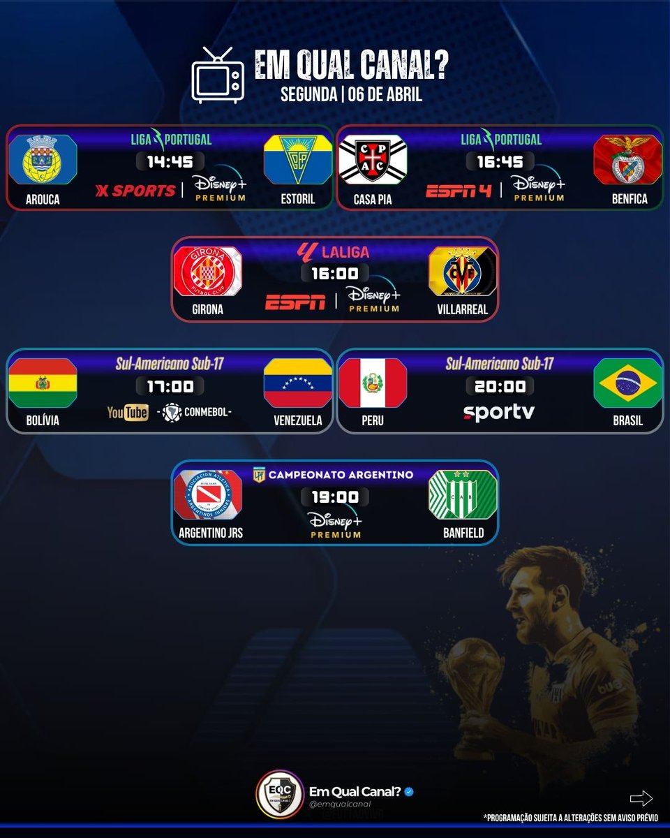 Em Qual Canal? tweet media