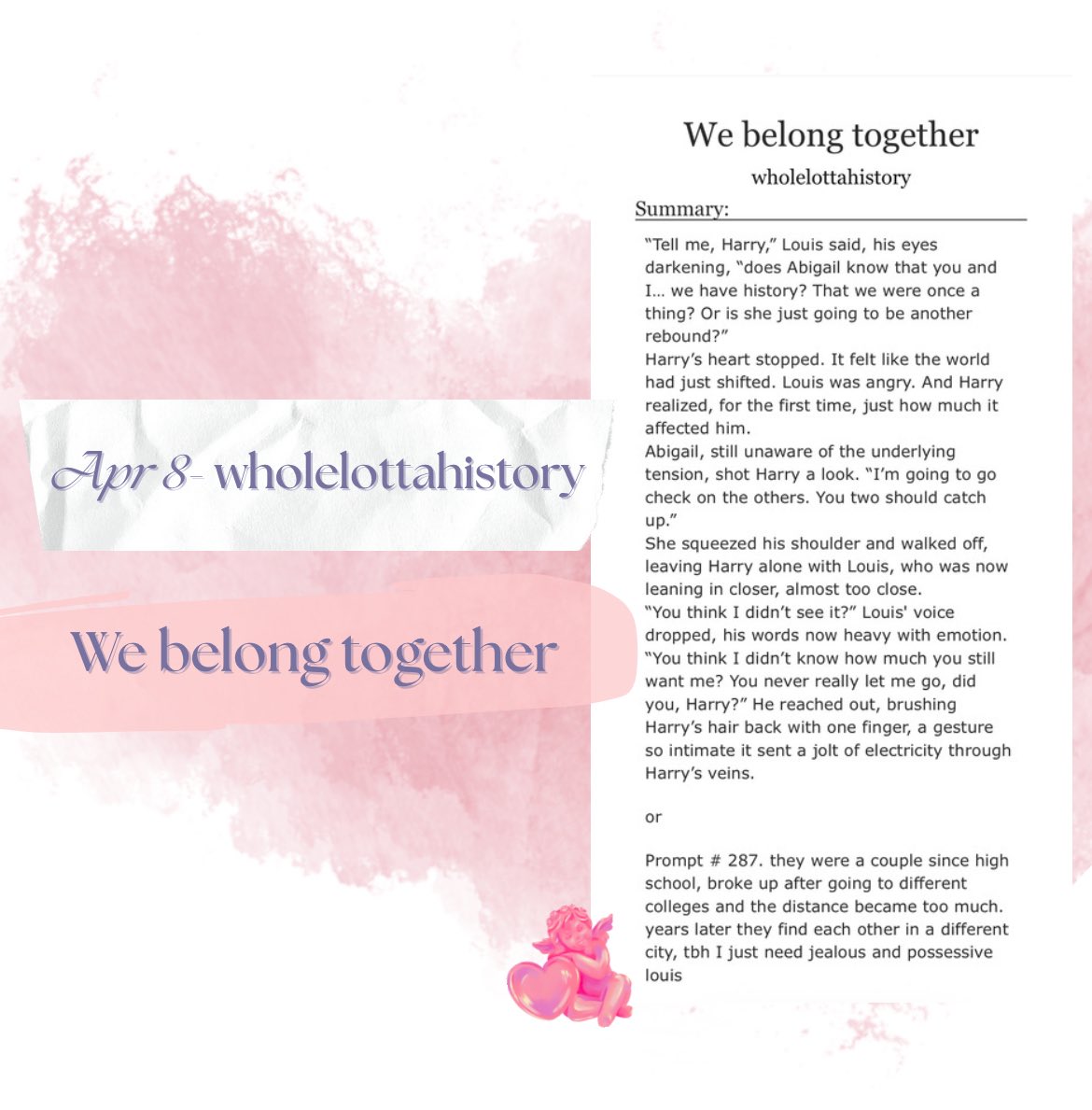 BH Fic Fest Round 6 tweet media